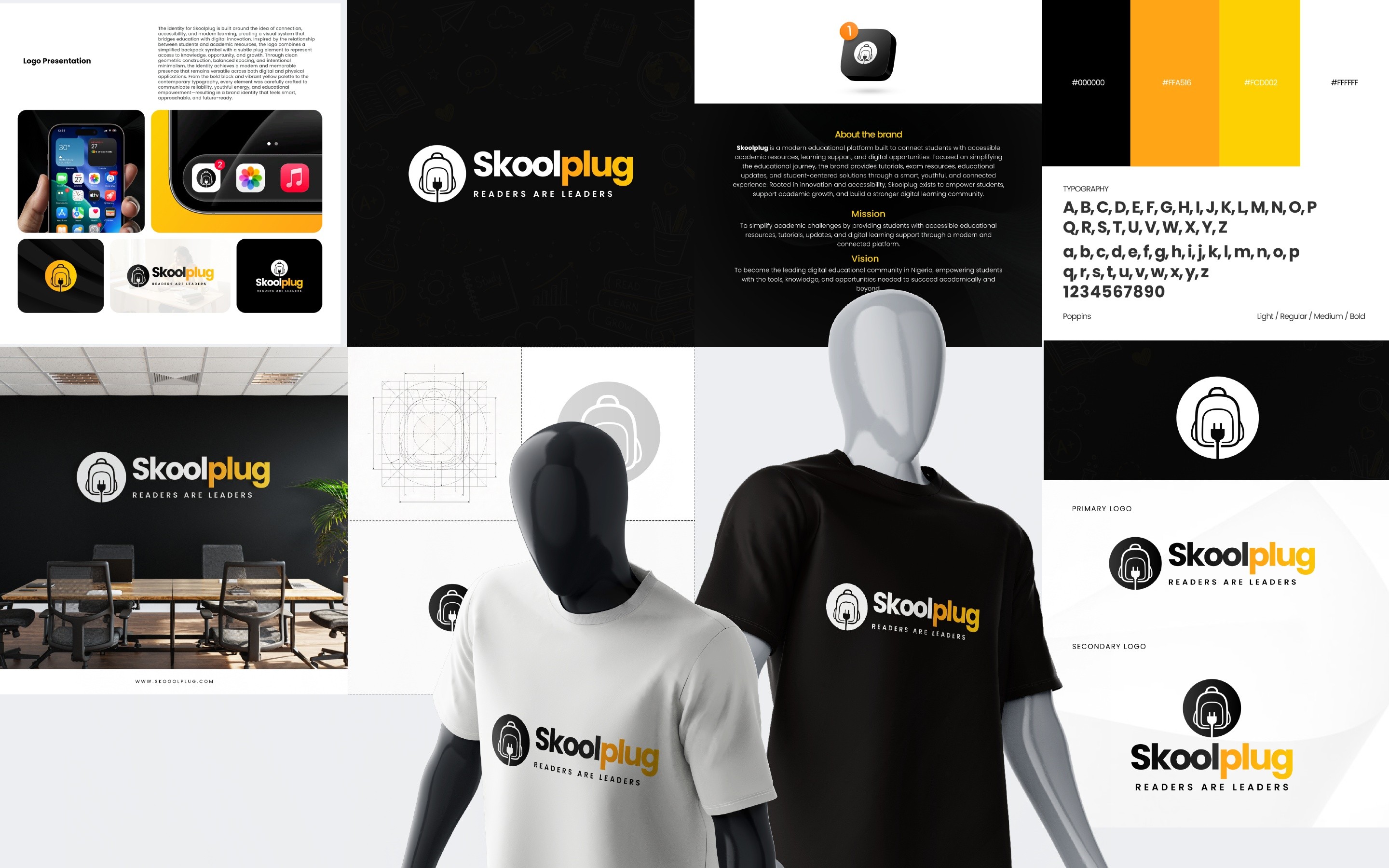 Skoolplug brand identity assets